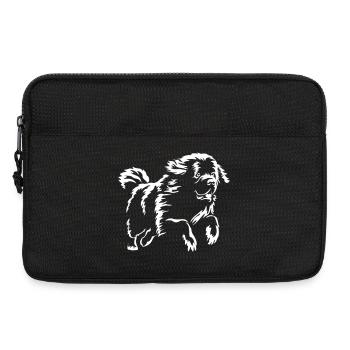Neufundländer "Black Edition" - Laptoptasche 13" - Schwarz - Vorne