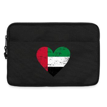 UAE Heart - Laptoptasche 13" - Schwarz - Vorne