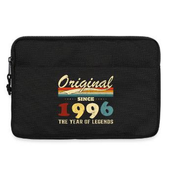 1996 Vintage Rétro Cadeau D'anniversaire - Sacoche pour ordinateur portable 13 pouces - noir - Devant
