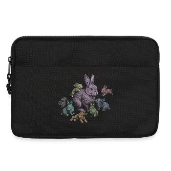 Rabbit - Laptop bag 13" - black - Front