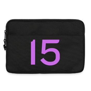 15 - Laptoptasche 13" - Schwarz - Vorne