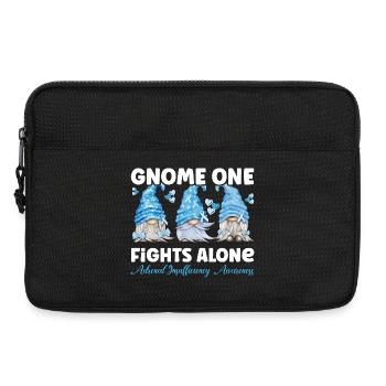 Gnome Light Blue Adrenal Insufficiency - Laptop bag 13" - black - Front