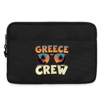 Greece Crew - Laptoptasche 13" - Schwarz - Vorne