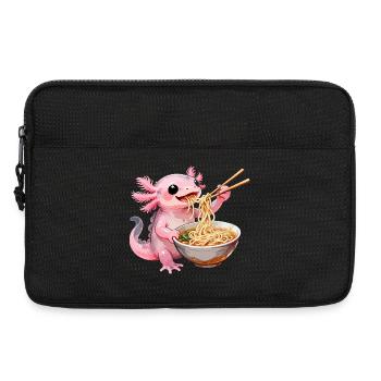 Ramen Axolotl - Sacoche pour ordinateur portable 13 pouces - noir - Devant