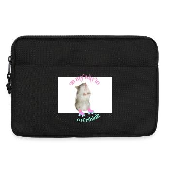 Trop réfléchir - Sacoche pour ordinateur portable 13 pouces - noir - Devant