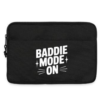 Bösewicht-Modus an - Laptoptasche 13" - Schwarz - Vorne