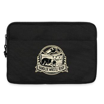 HANDLER WHISTLE READY Hund - Laptoptasche 13" - Schwarz - Vorne
