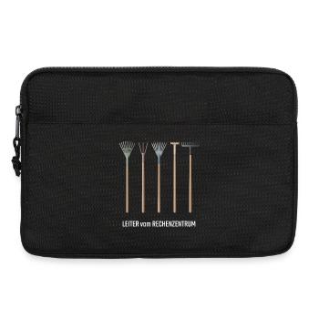 Rechenzentrum IT EDV Nerd Computer Shirt Geschenk - Laptoptasche 13" - Schwarz - Vorne