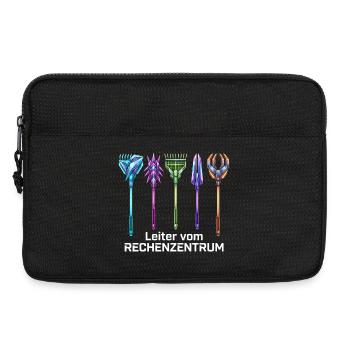 Rechenzentrum Gärtner Garten Gartenarbeit - Laptoptasche 13" - Schwarz - Vorne