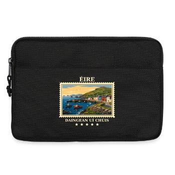 Irland Dingle Vintage Reisemarke - Laptoptasche 13" - Schwarz - Vorne