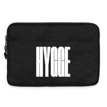 Hygge Bold Wordmark Grafik-T-Shirt - Laptoptasche 13" - Schwarz - Vorne