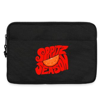 Spritz Season - Design rétro orange agrumé - Sacoche pour ordinateur portable 13 pouces - noir - Devant