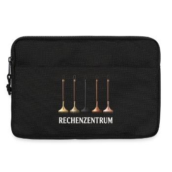 Rechenzentrum IT EDV Nerd Computer Shirt Geschenk - Laptoptasche 13" - Schwarz - Vorne