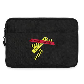danger - Laptop bag 13" - black - Front