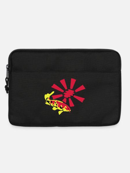 Zierkarpfen - Laptoptasche 13" - Schwarz