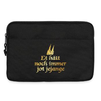 Et hätt noch immer jot jejange - Köln Spruch - Laptoptasche 13" - Schwarz - Vorne