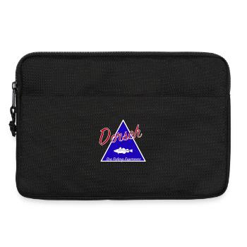Expérience de pêche à la morue Sweat à capuche I Pêche en mer - Sacoche pour ordinateur portable 13 pouces - noir - Devant