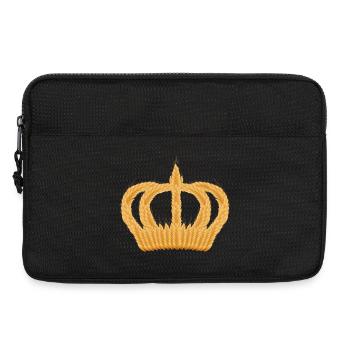 royal crown of wheat ears - Laptop bag 13" - black - Front