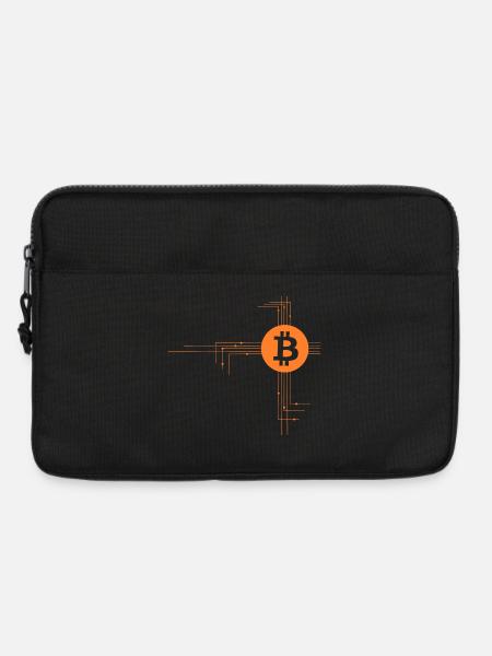 Bitcoin - Laptoptasche 13" - Schwarz