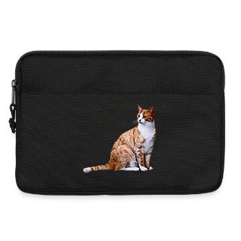 Chat chat chat Cat Cat - Sacoche pour ordinateur portable 13 pouces - noir - Devant