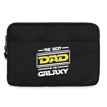 The best Dad in the galaxy - Parody humor - Laptop bag 13" - black - Front