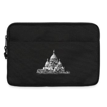 Sacré-Cœur de Montmartre - Sacoche pour ordinateur portable 13 pouces - noir - Devant