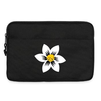 Flower power - Laptop bag 13" - black - Front