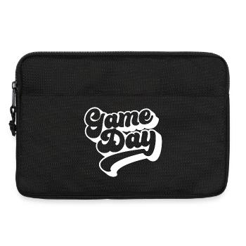 Game Day Football Lover Sports Fan Football Season - Laptop bag 13" - black - Front