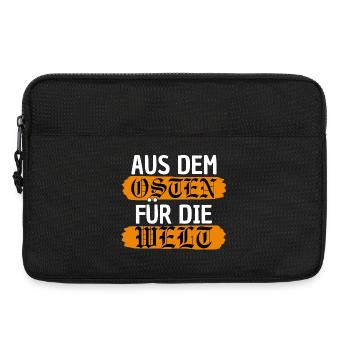 OSTDEUTSCHLAND - Motiv für STOLZE OSSIS - Laptoptasche 13" - Schwarz - Vorne