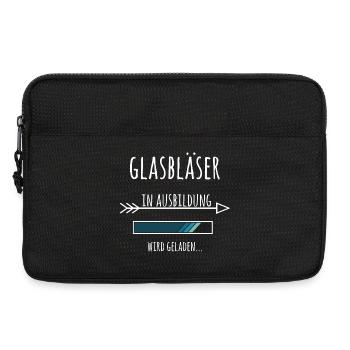 Glasbläser Ausbildung Beruf Geschenk - Laptoptasche 13" - Schwarz - Vorne