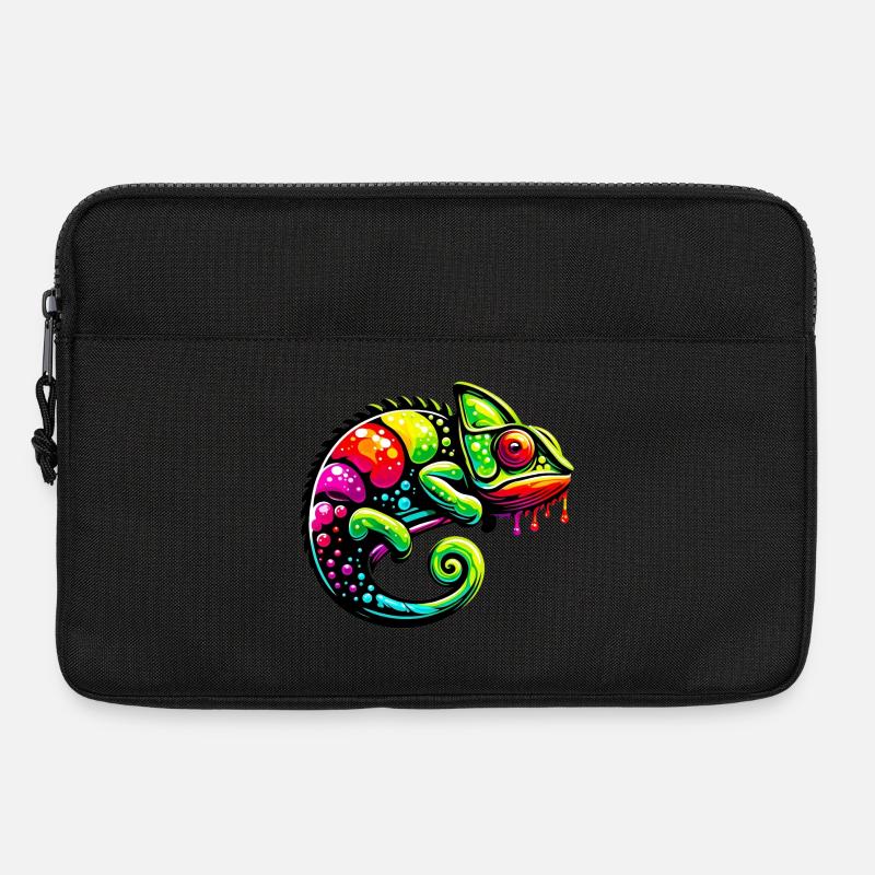 Chamäleon - Laptoptasche 13" - Schwarz
