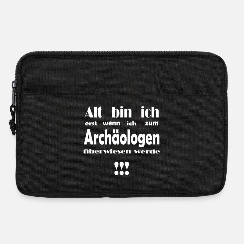 Archäologe - Laptoptasche 13" - Schwarz