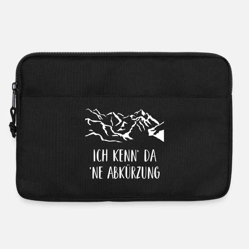 ICH KENNE EINE ABKÜRZUNG - Laptoptasche 13" - Schwarz