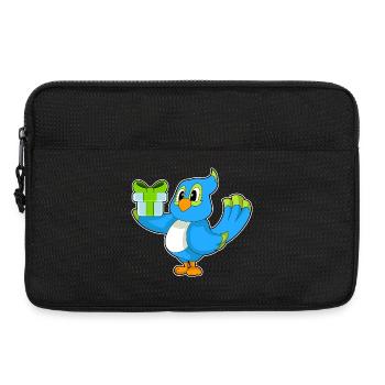 Forfait d’anniversaire Perroquet - Sacoche pour ordinateur portable 13 pouces - noir - Devant