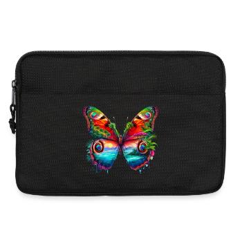 Schmetterling - Laptoptasche 13" - Schwarz - Vorne
