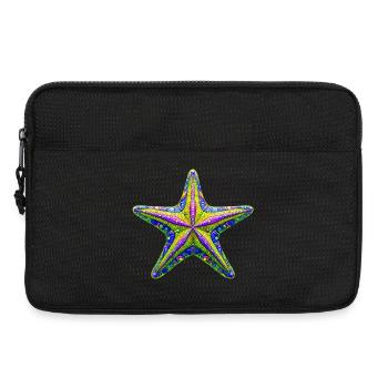 Étoile de mer - Sacoche pour ordinateur portable 13 pouces - noir - Devant