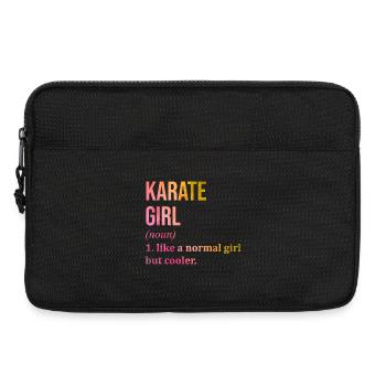 karaté - Sacoche pour ordinateur portable 13 pouces - noir - Devant