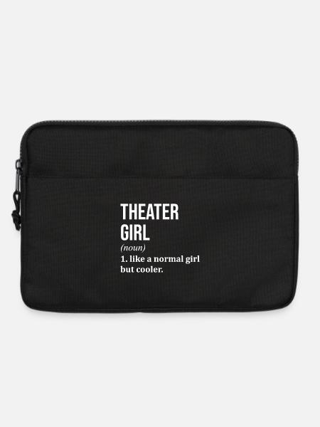 Theater Theater Theater - Laptoptasche 13" - Schwarz