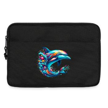 Dolphin - Laptop bag 13" - black - Front