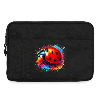 Marienkäfer - Laptoptasche 13" - Schwarz - Vorne