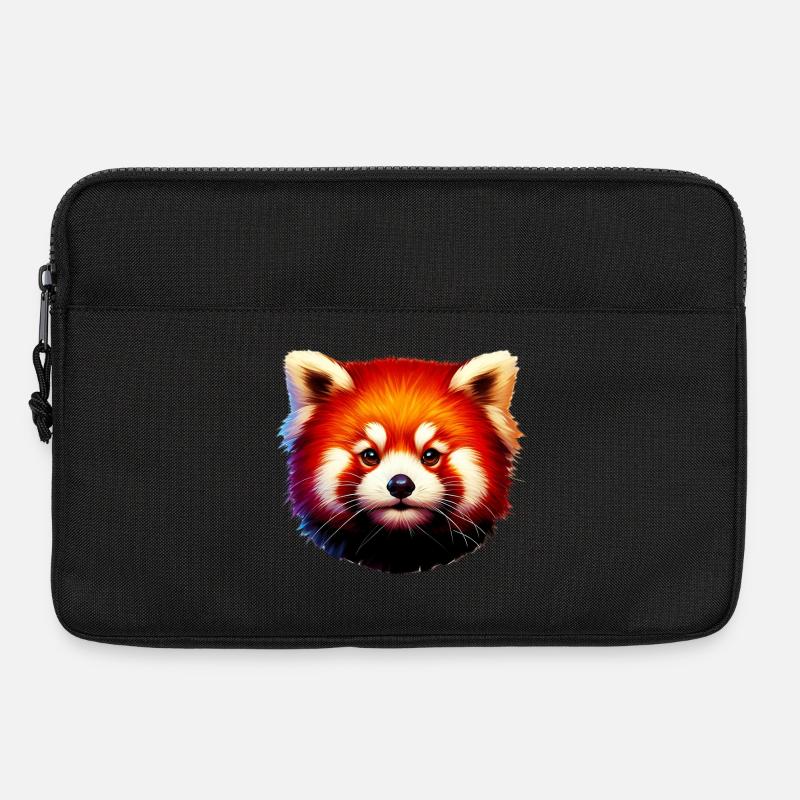 Kleiner Panda - Laptoptasche 13" - Schwarz