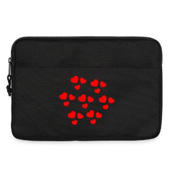 HERZ. PAAR. VALENTINSTAG. GERADE VERHEIRATET. Junggesellinnenabschied. - Laptoptasche 13" - Schwarz - Vorne
