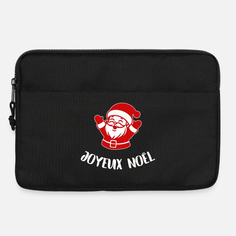 Frohe Weihnachten - Laptoptasche 13" - Schwarz