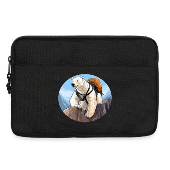Ours polaire Randonnée / Alpiniste Ours polaire - Sacoche pour ordinateur portable 13 pouces - noir - Devant