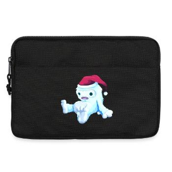 Poupée de Noël - Sacoche pour ordinateur portable 13 pouces - noir - Devant