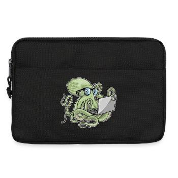 Krake Laptop - Laptoptasche 13" - Schwarz - Vorne