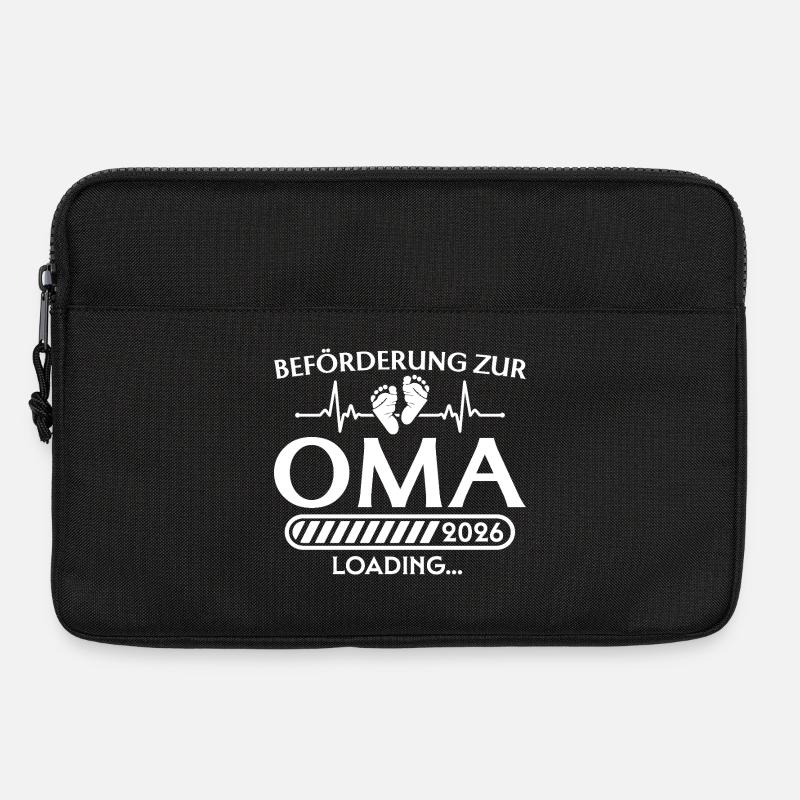 Beförderung zur Oma 2026 loading - Laptoptasche 13" - Schwarz