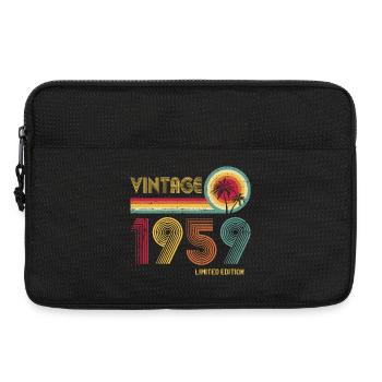 Jahrgang 1959 Limitierte Auflage - Laptoptasche 13" - Schwarz - Vorne