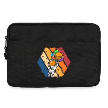 Ballon astronaute Galaxy Splash - Sacoche pour ordinateur portable 13 pouces - noir - Devant