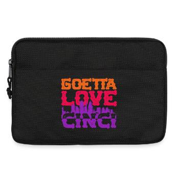 Saucisse Goetta Love Cinci - Sacoche pour ordinateur portable 13 pouces - noir - Devant